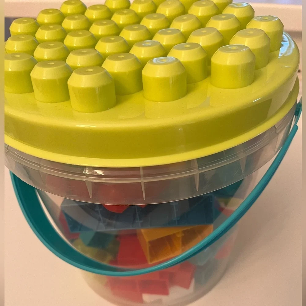 FISHER PRICE MEGA BLOCKS FIRST BUILDING BLOCKS MISC SIZES AND SHAPES 50+ BLOCKS